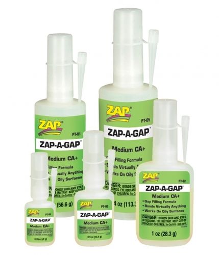 ZAP-A-GAP CA+, Sekundenkleber mittellflüssig, 28,3 Gramm